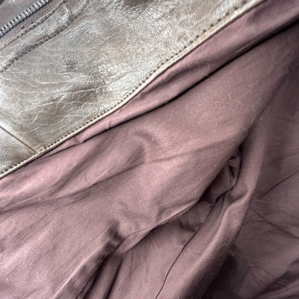 New , Marc New York,  Brown,  Medium Women`s Leather Jacket. Luxury apparel line - Picture 6 of 15
